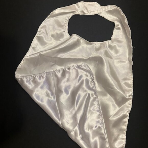 White / Silver Infant Super Hero Cape - Picture 3 of 5